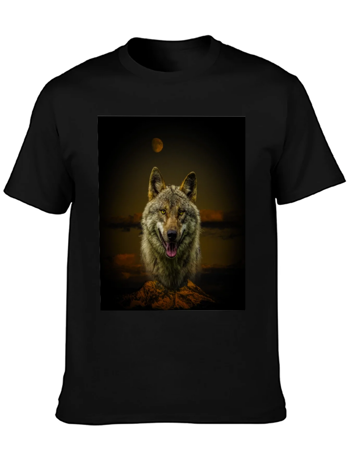 Wolf Graphic Print Tee product image 6