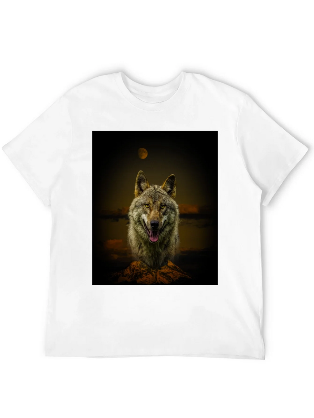 Wolf Graphic Print Tee product image 3