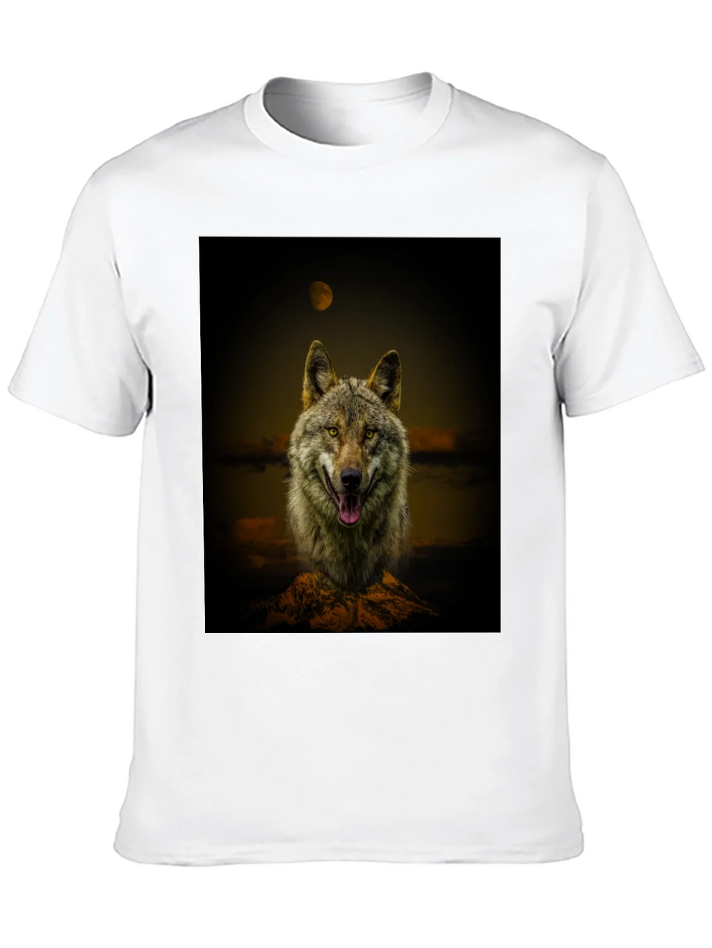Wolf Graphic Print Tee product image 12