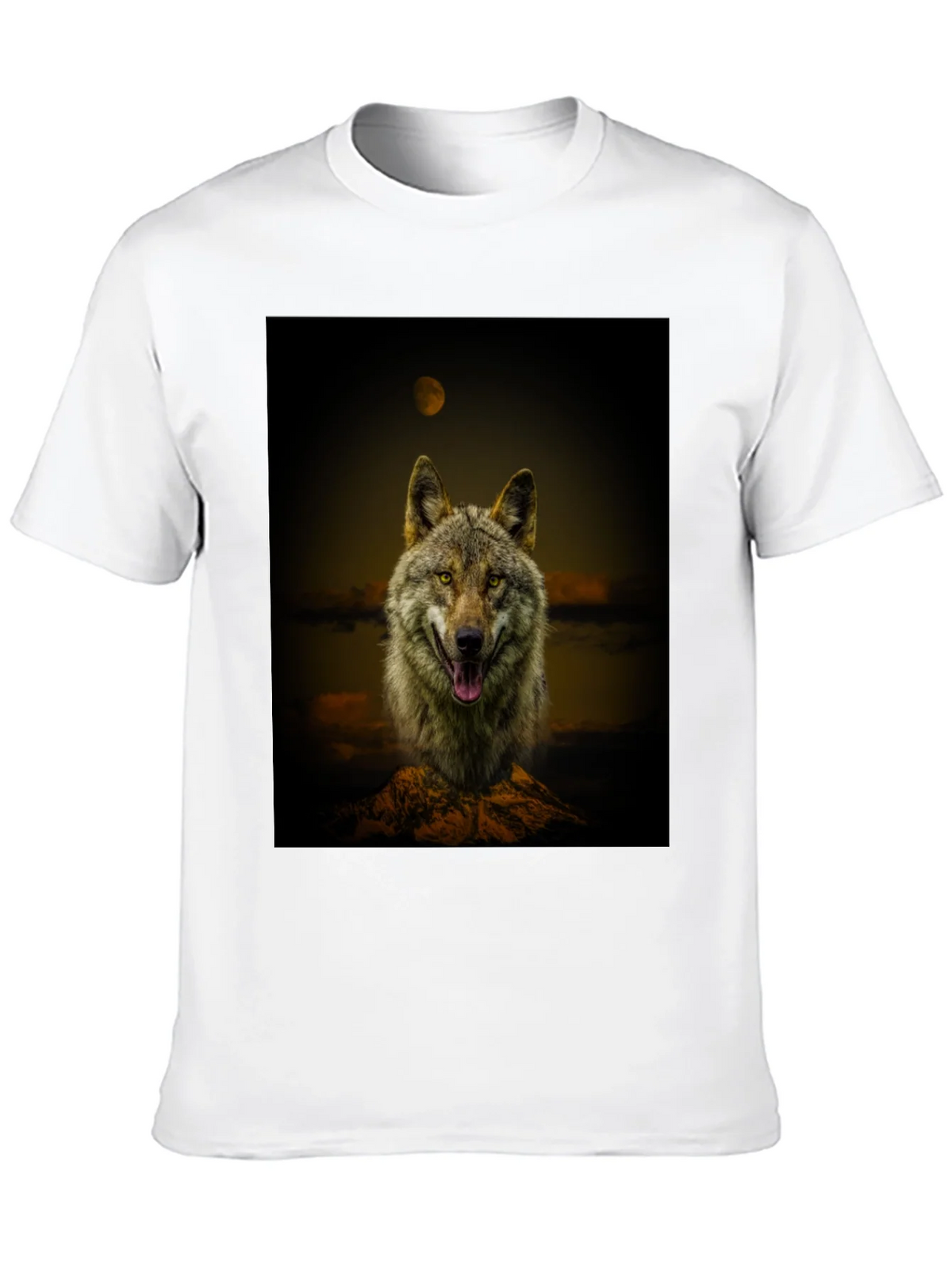 Wolf Graphic Print Tee product image 12