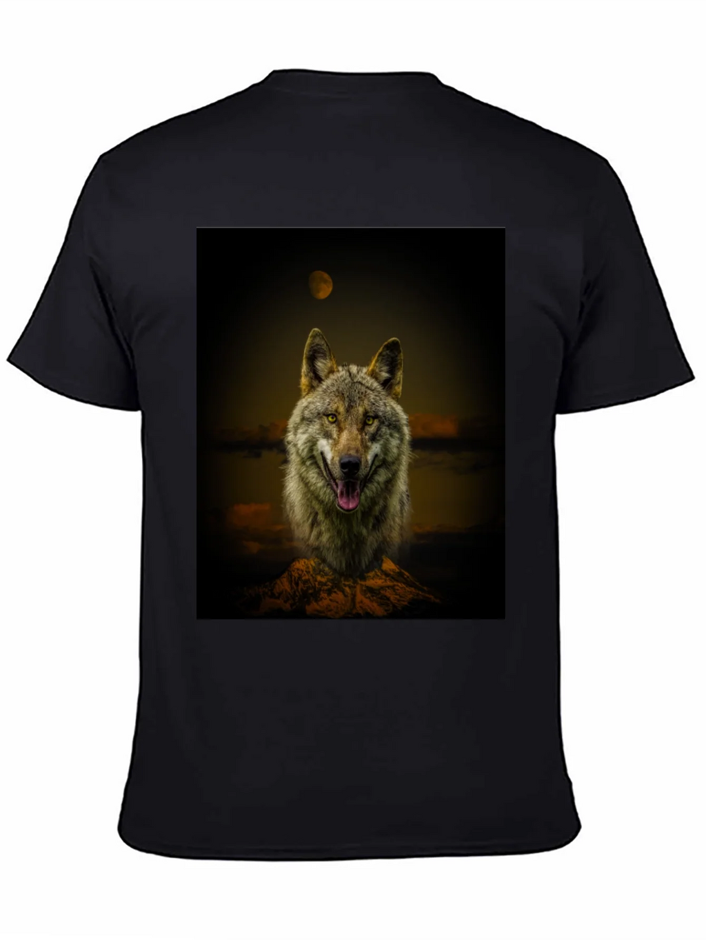 Wolf Graphic Print Tee product image 7