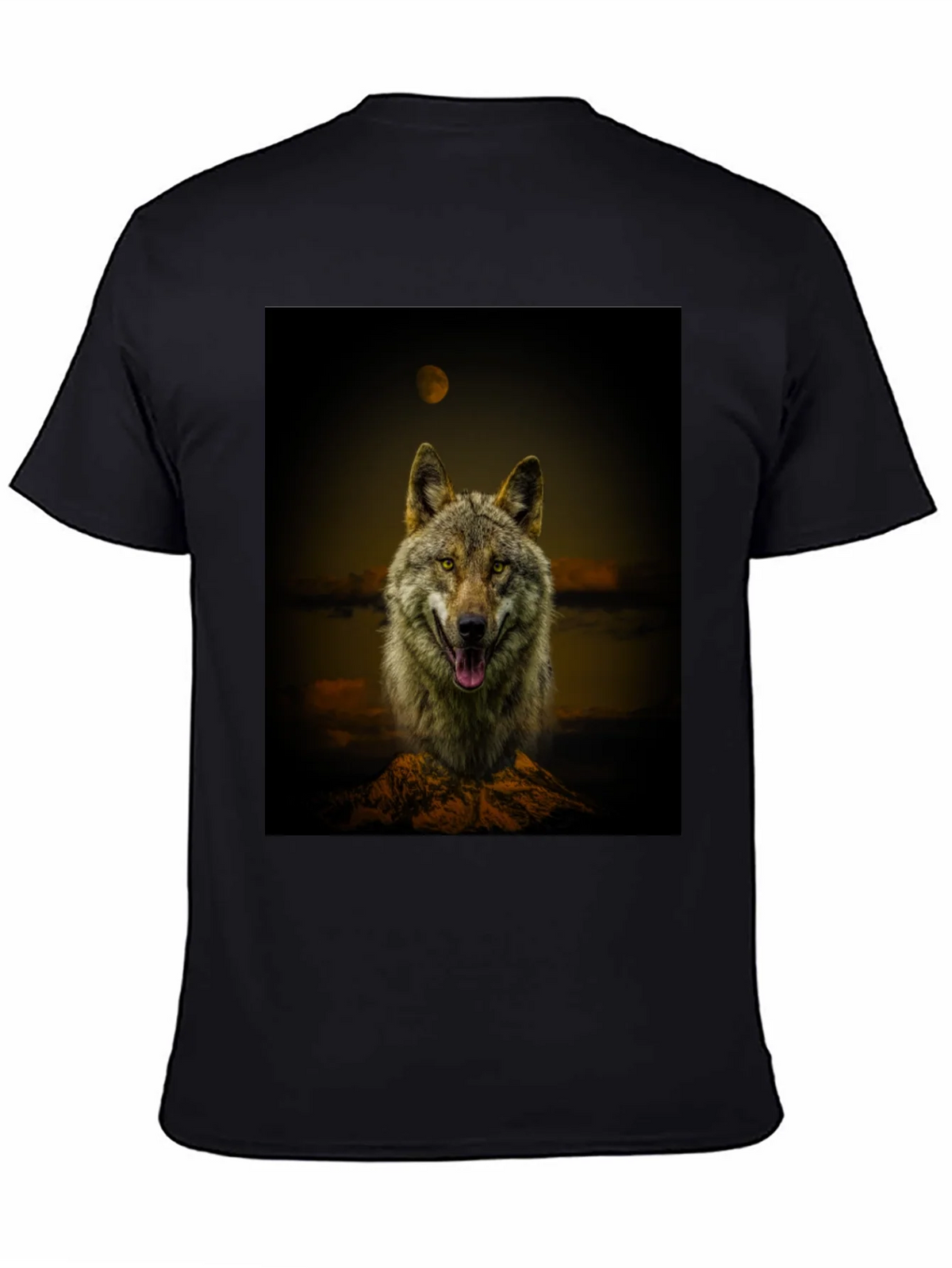Wolf Graphic Print Tee product image 7