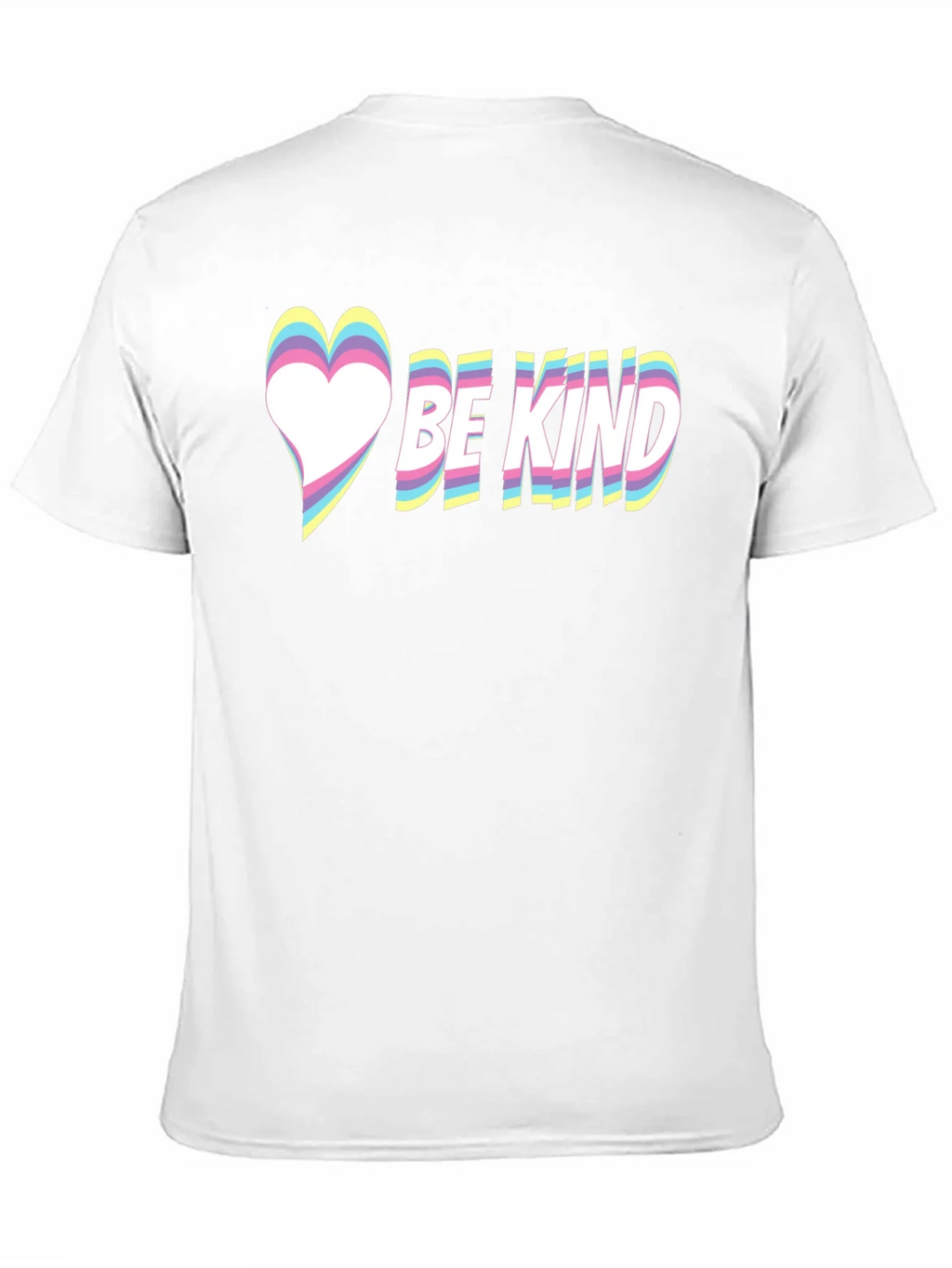 Be Kind Heart Graphic Tee - Black Casual T-Shirt product image 2