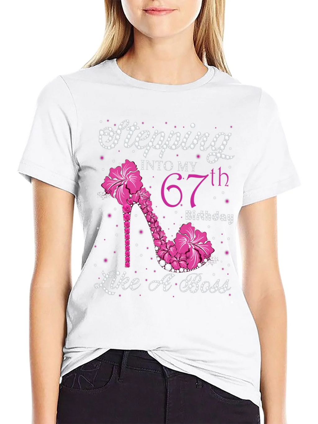 Stepping Into My 67th Birthday T-Shirt product image 11