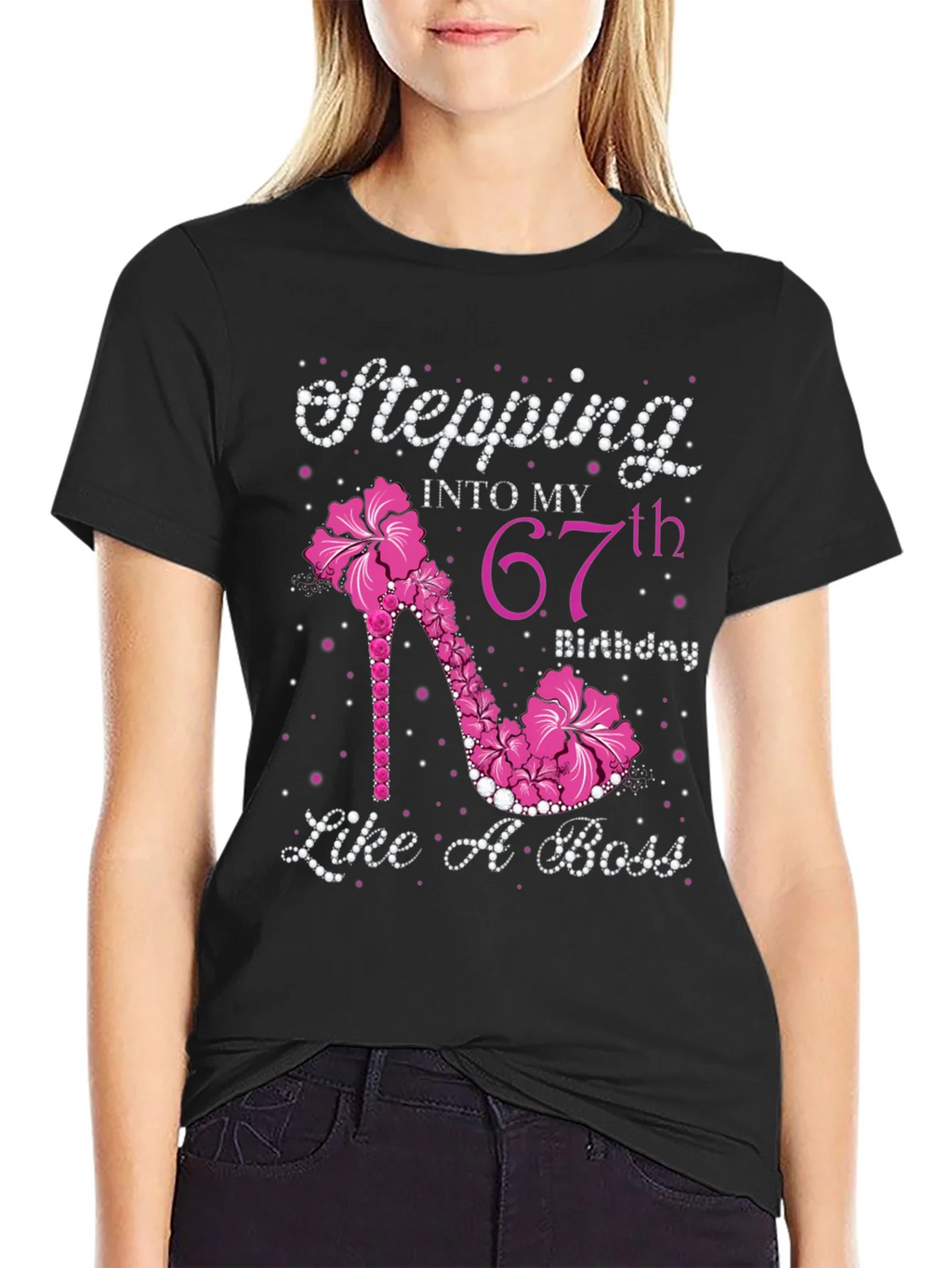Stepping Into My 67th Birthday T-Shirt product image 5