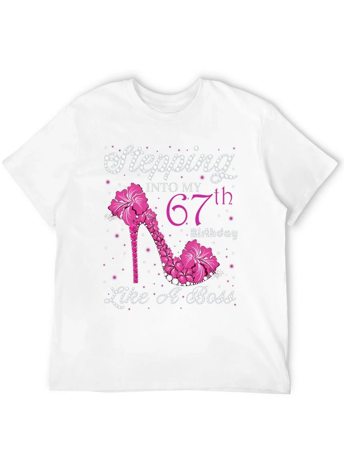 Stepping Into My 67th Birthday T-Shirt product image 3