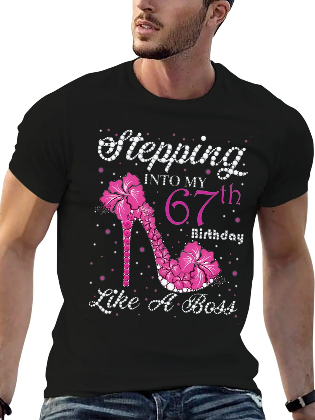 Stepping Into My 67th Birthday T-Shirt product image 9