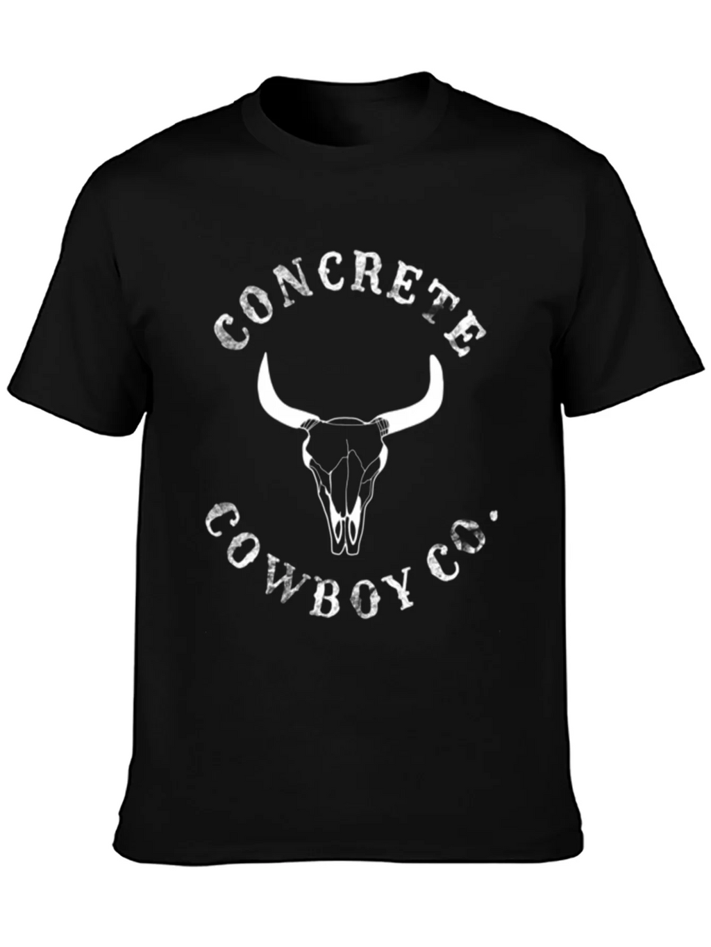 Concrete Cowboy Co. Graphic Tee - Bull Skull Design product image 6