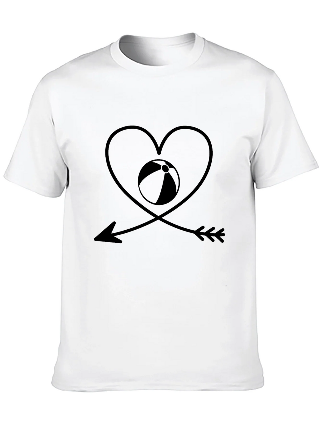Beach Lover Black Graphic Tee product image 12
