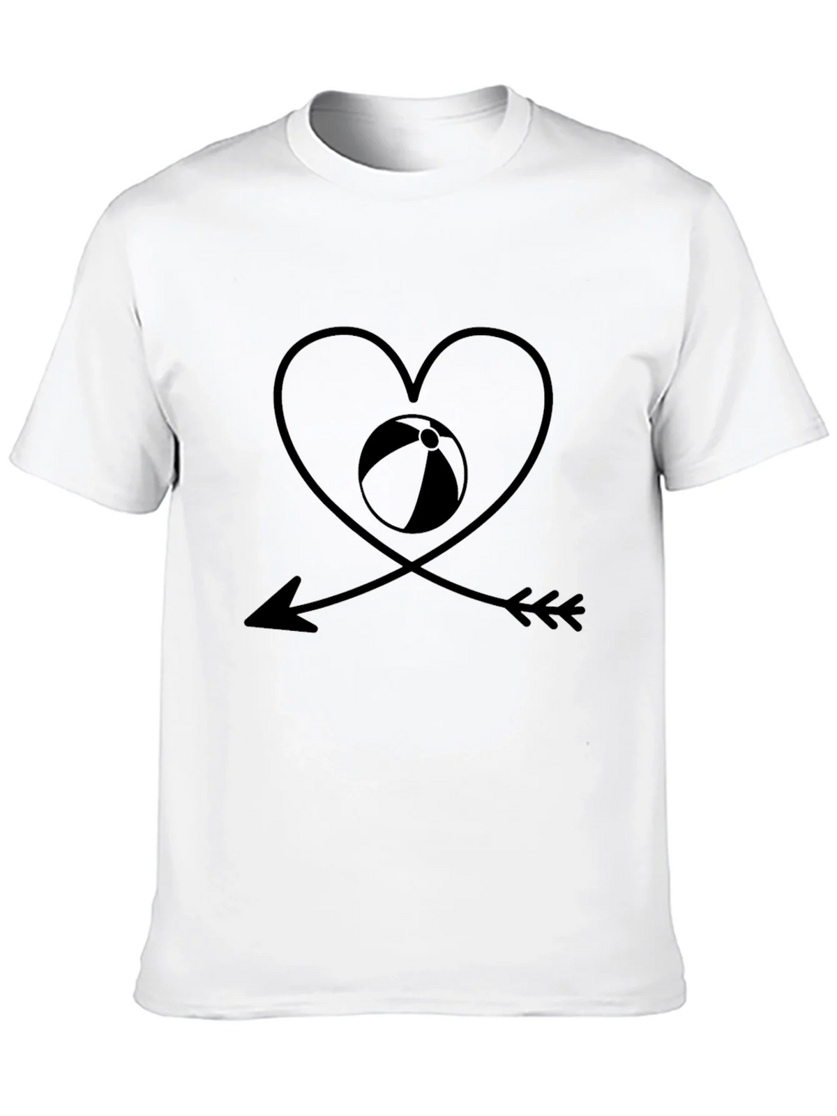 Beach Lover Black Graphic Tee product image 12