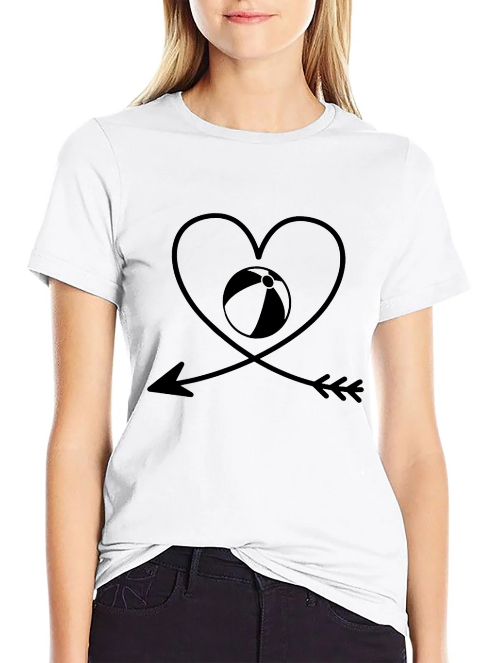 Beach Lover Black Graphic Tee product image 11