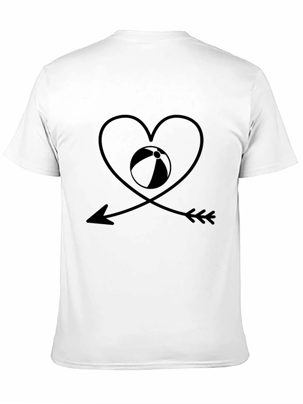Beach Lover Black Graphic Tee product image 2