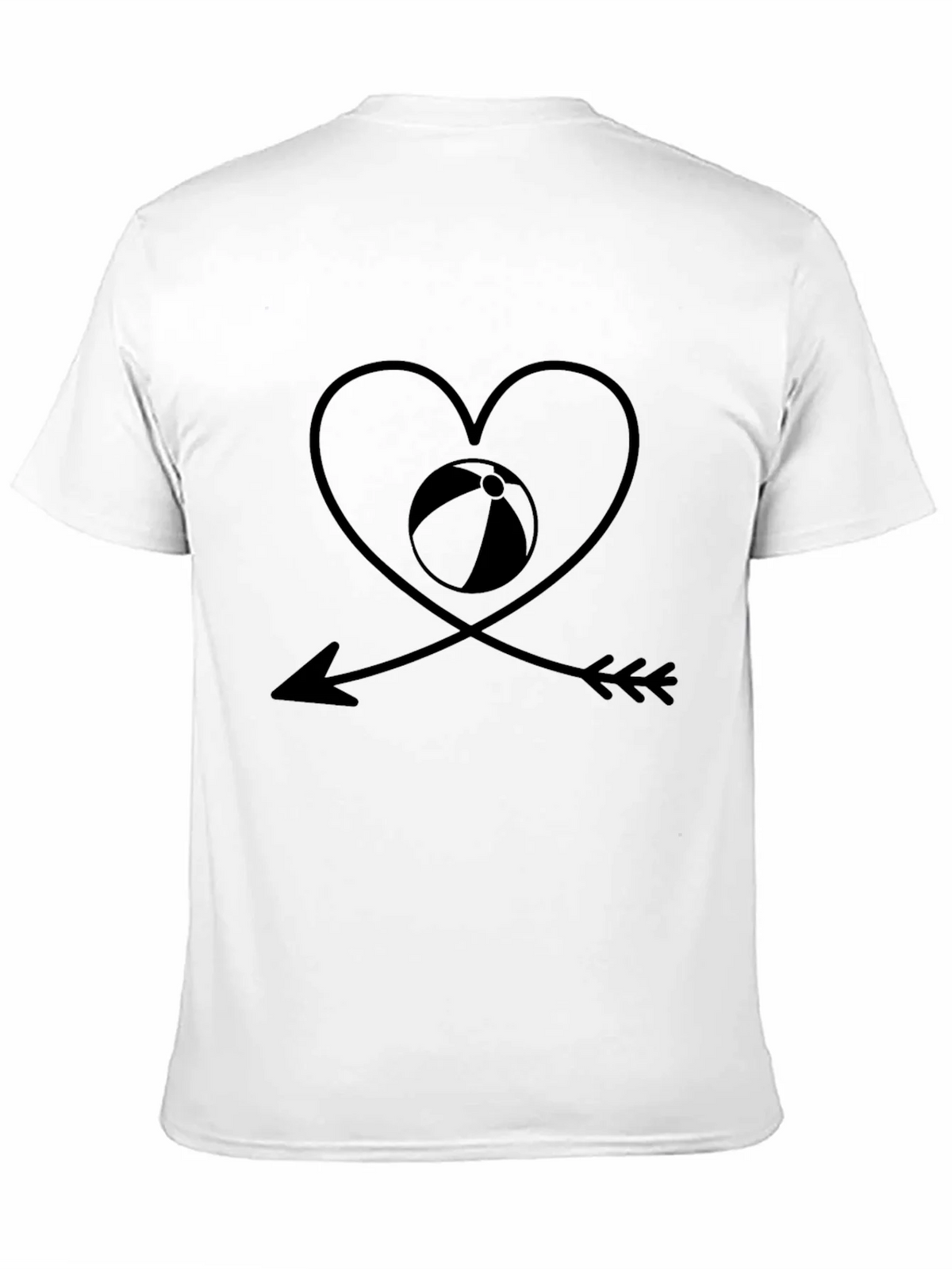 Beach Lover Black Graphic Tee product image 2
