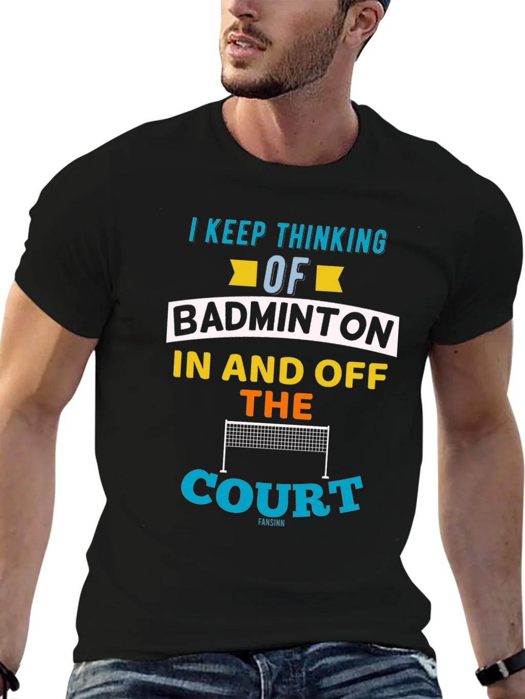 Badminton Obsessed T-Shirt - Think of On and Off Court product image 9