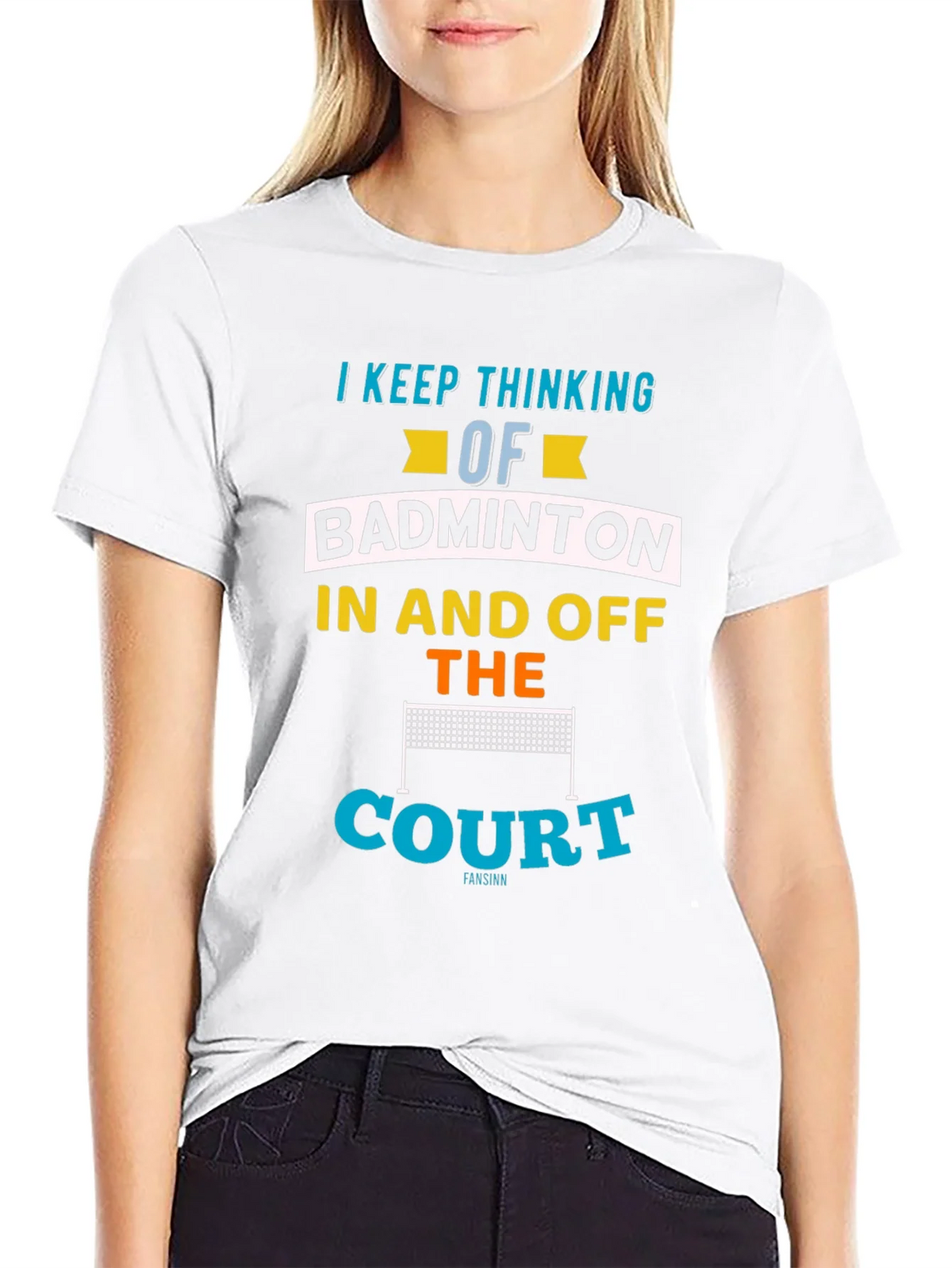 Badminton Obsessed T-Shirt - Think of On and Off Court product image 11