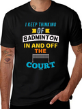 Badminton Obsessed T-Shirt - Think of On and Off Court product image 1
