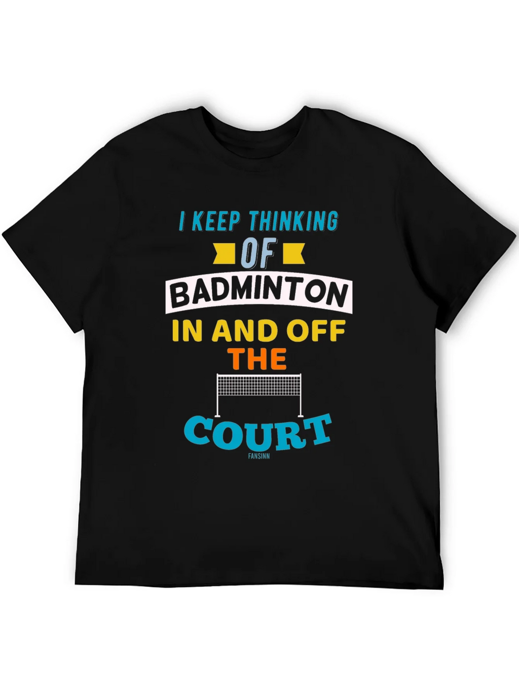 Badminton Obsessed T-Shirt - Think of On and Off Court product image 8
