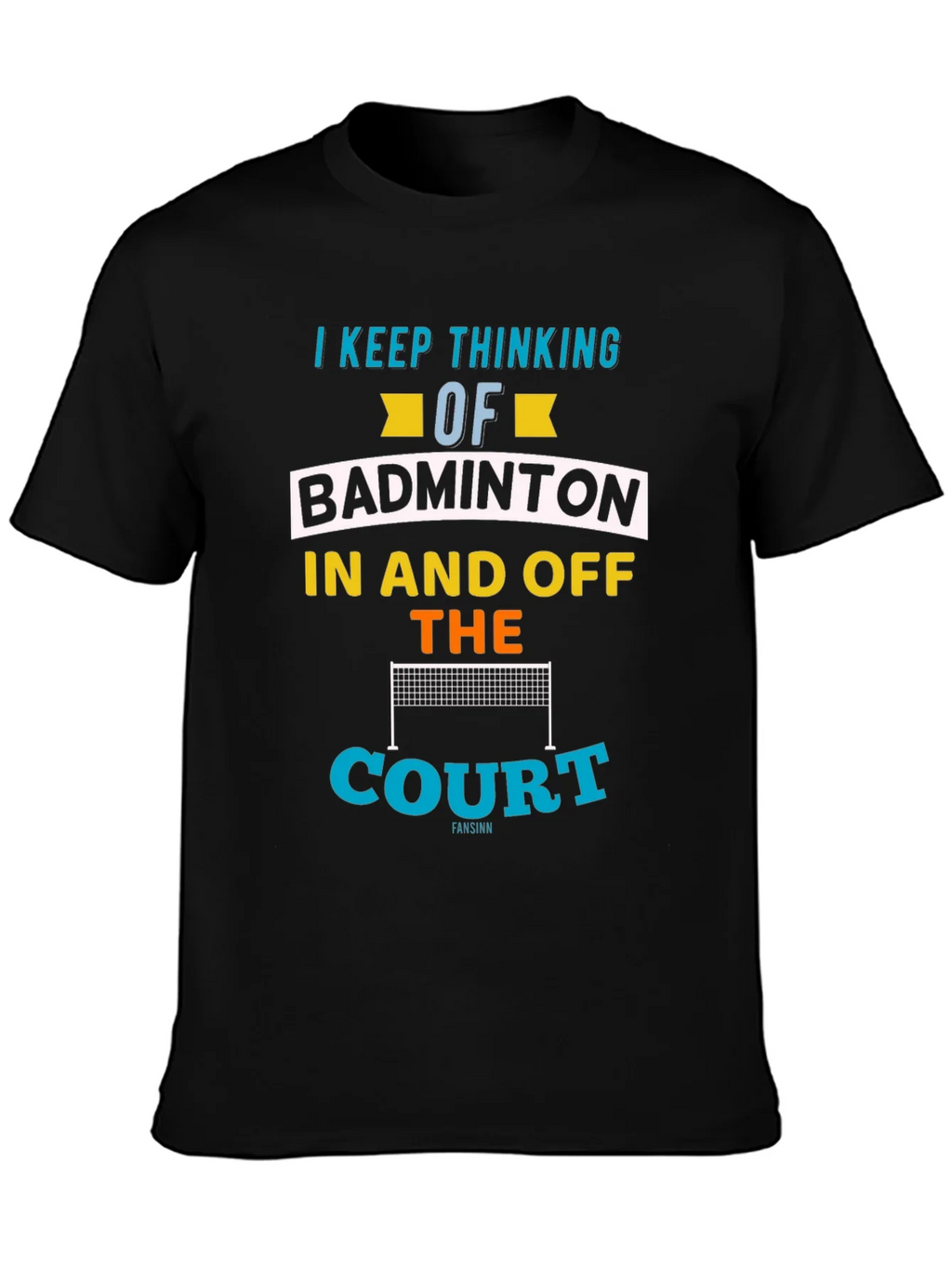 Badminton Obsessed T-Shirt - Think of On and Off Court product image 6