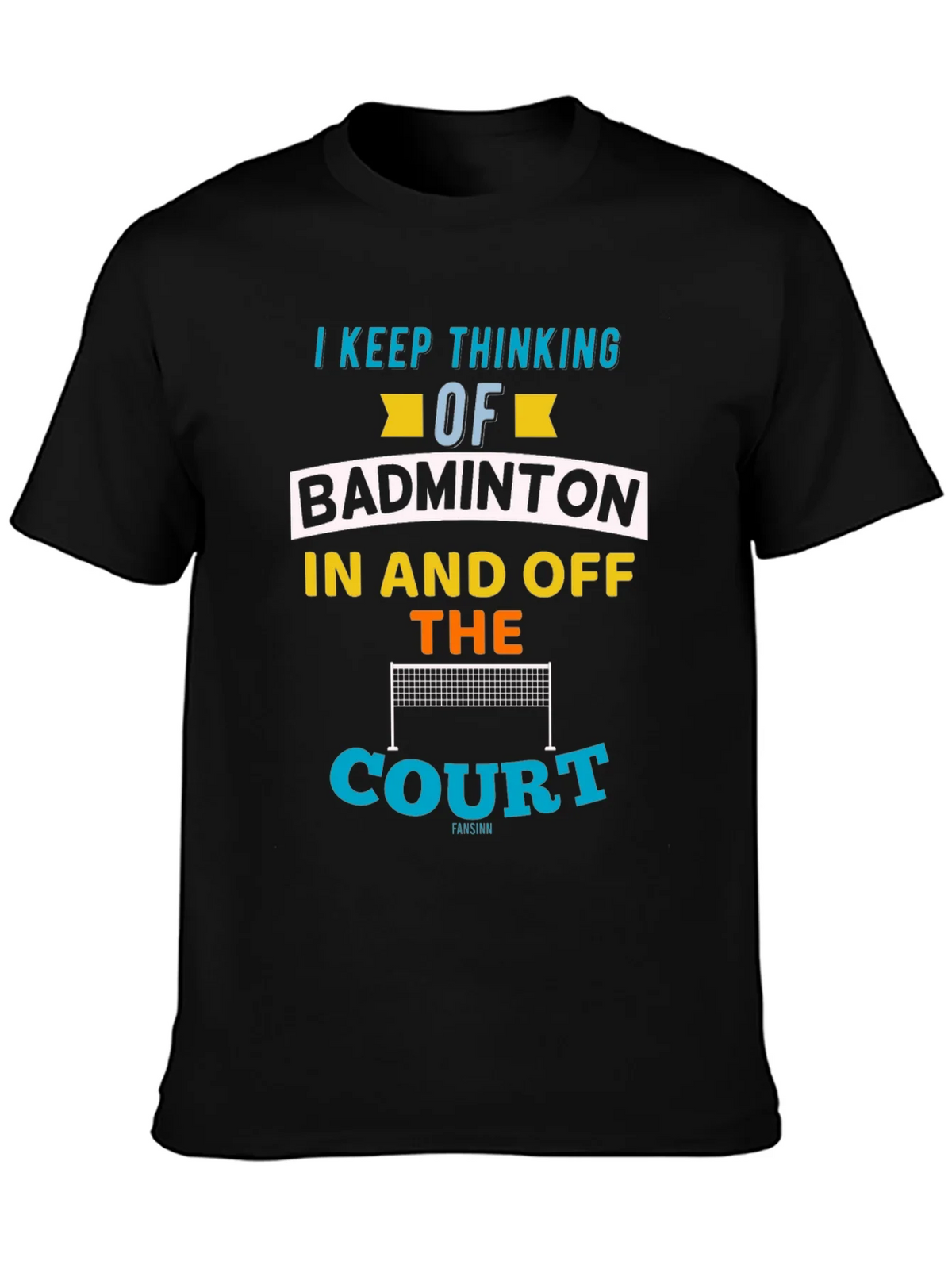 Badminton Obsessed T-Shirt - Think of On and Off Court product image 6