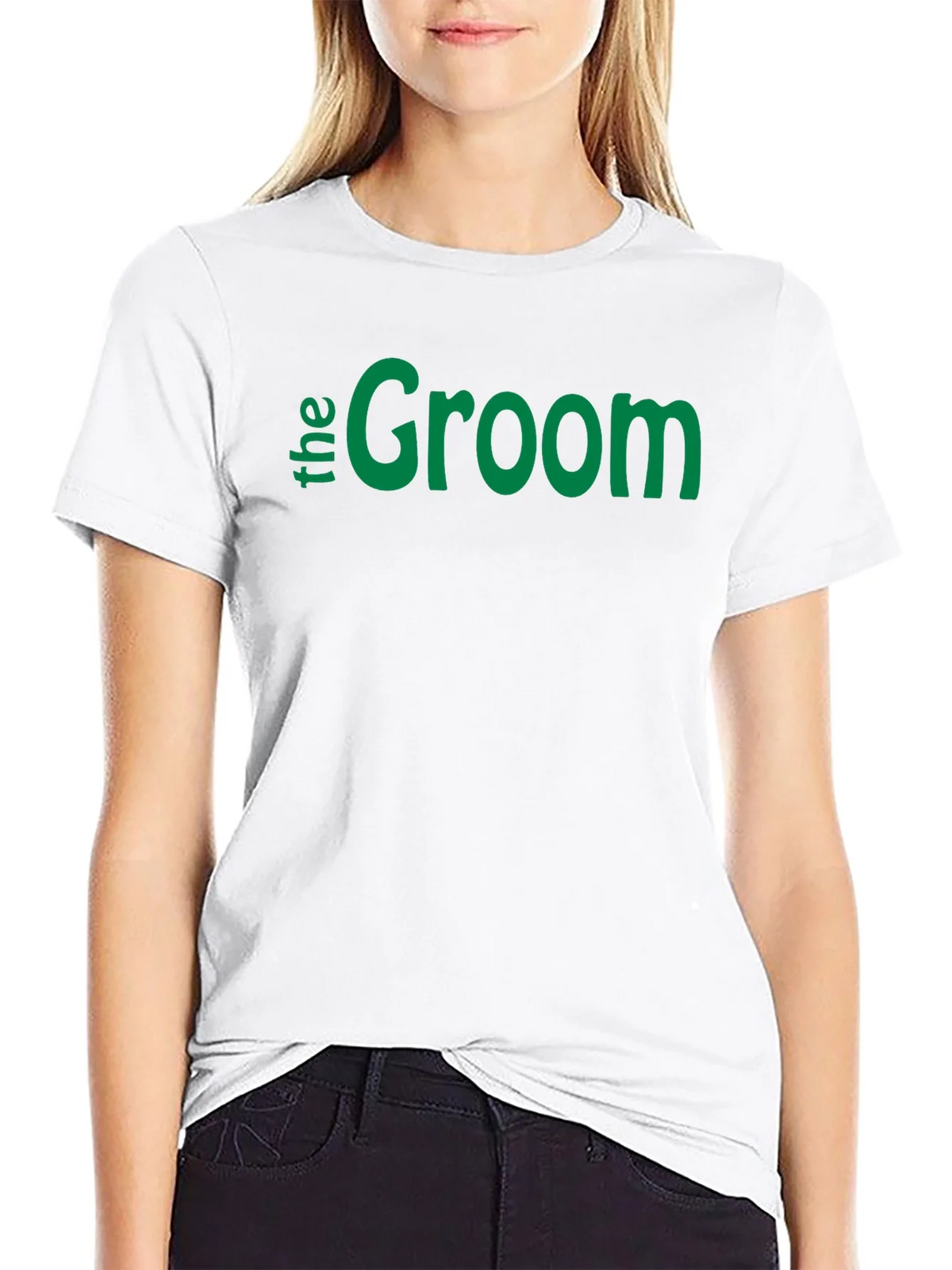 The Groom Wedding T-Shirt - Black product image 11
