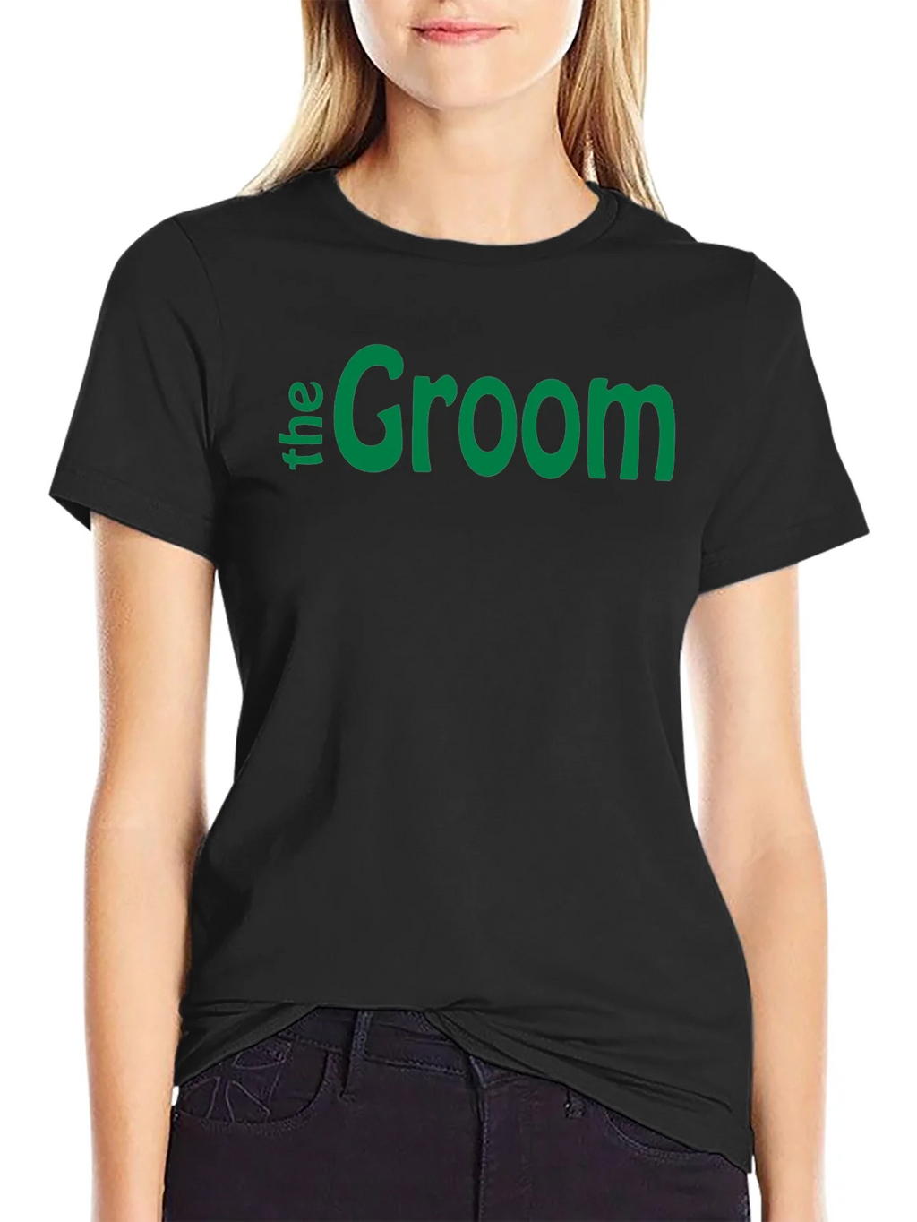 The Groom Wedding T-Shirt - Black product image 5