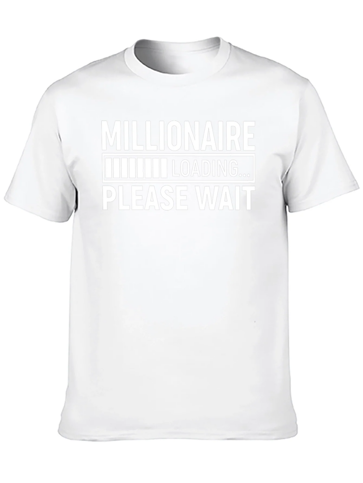 Millionaire Loading T-Shirt - Funny Graphic Tee product image 12