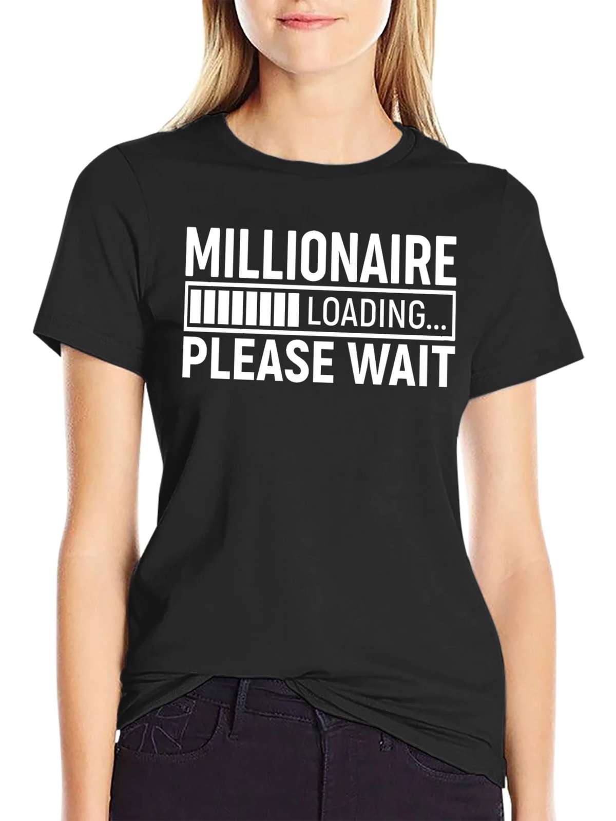 Millionaire Loading T-Shirt - Funny Graphic Tee product image 5