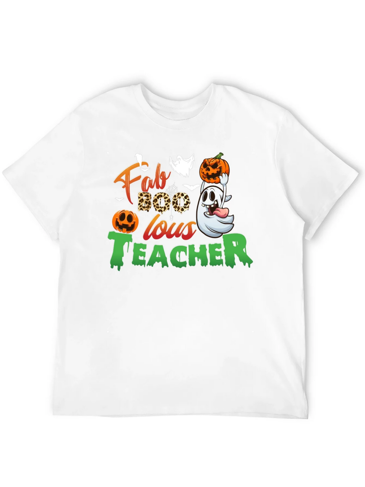 Fab-BOO-lous Teacher Halloween T-Shirt product image 3