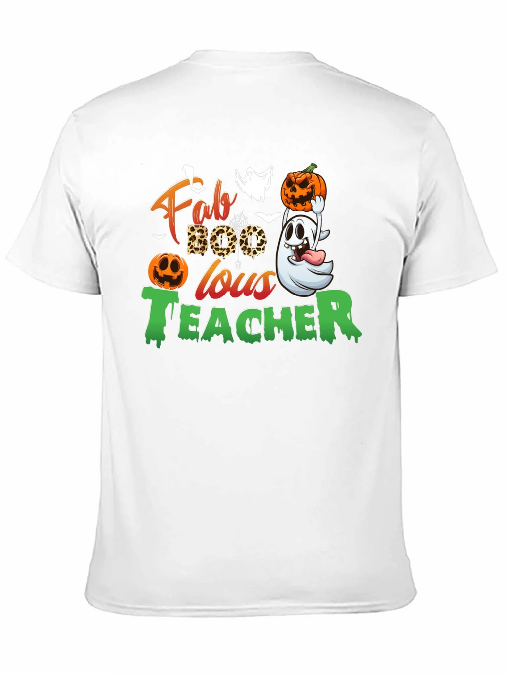 Fab-BOO-lous Teacher Halloween T-Shirt product image 2
