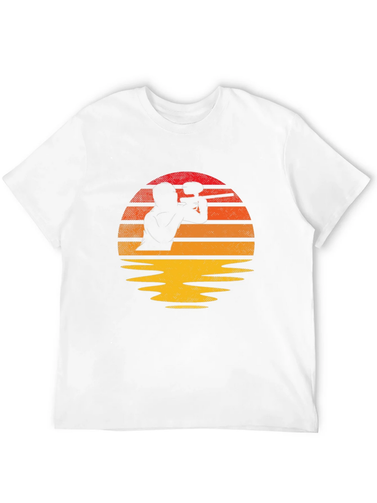 Paintball Sunset Graphic Tee - Black product image 3