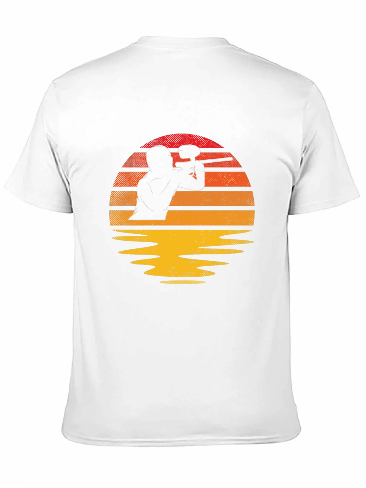 Paintball Sunset Graphic Tee - Black product image 2