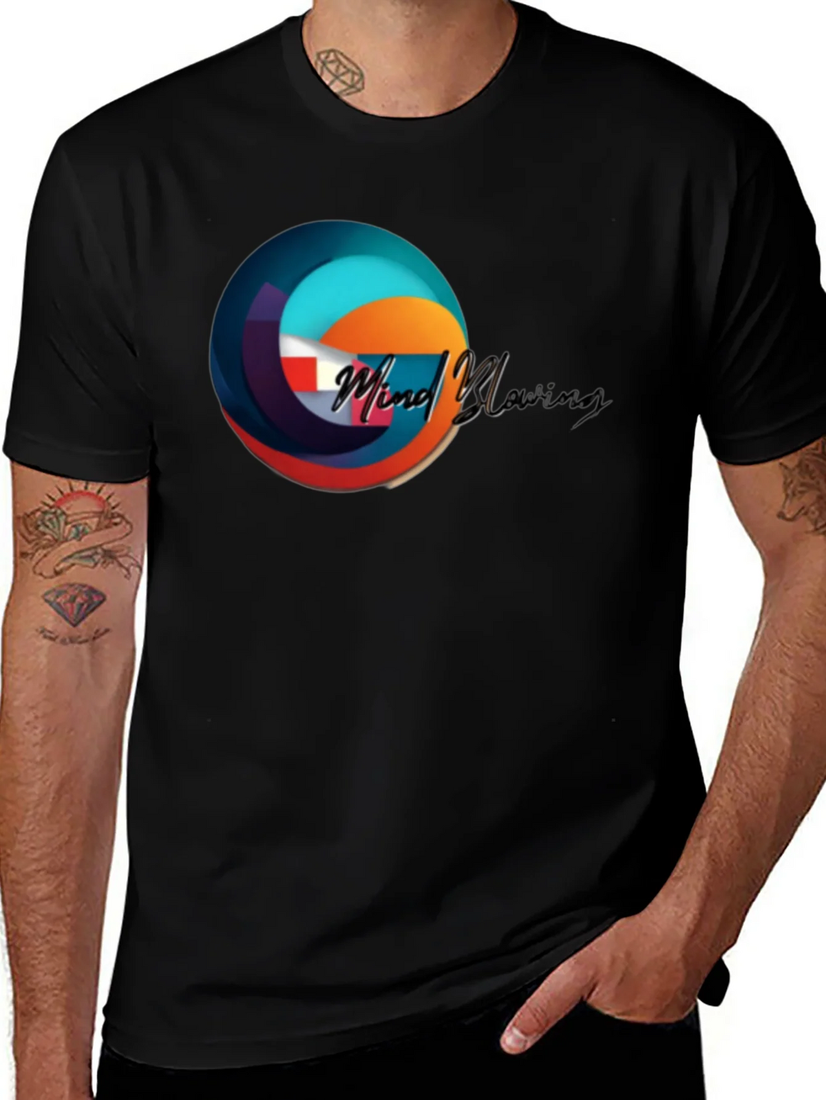 Mind Blowing Graphic T-Shirt - Stylish Design product image 1