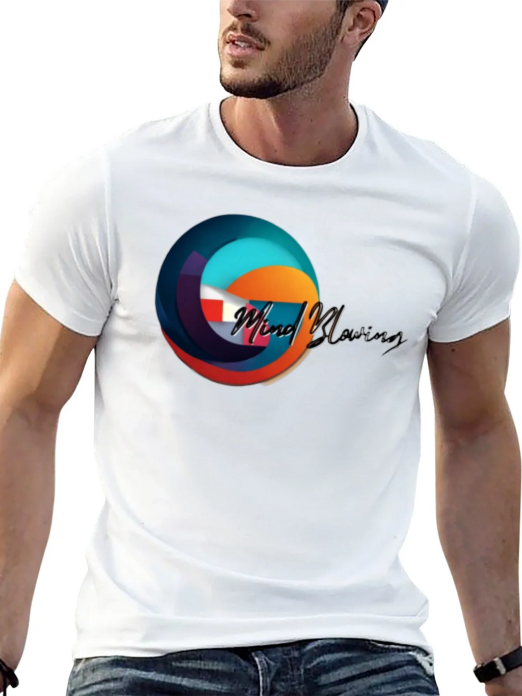 Mind Blowing Graphic T-Shirt - Stylish Design product image 4
