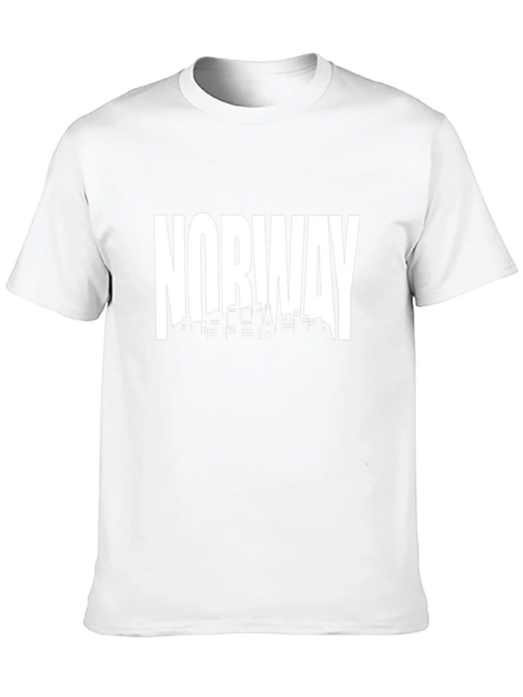 Norway Skyline Black T-Shirt product image 9