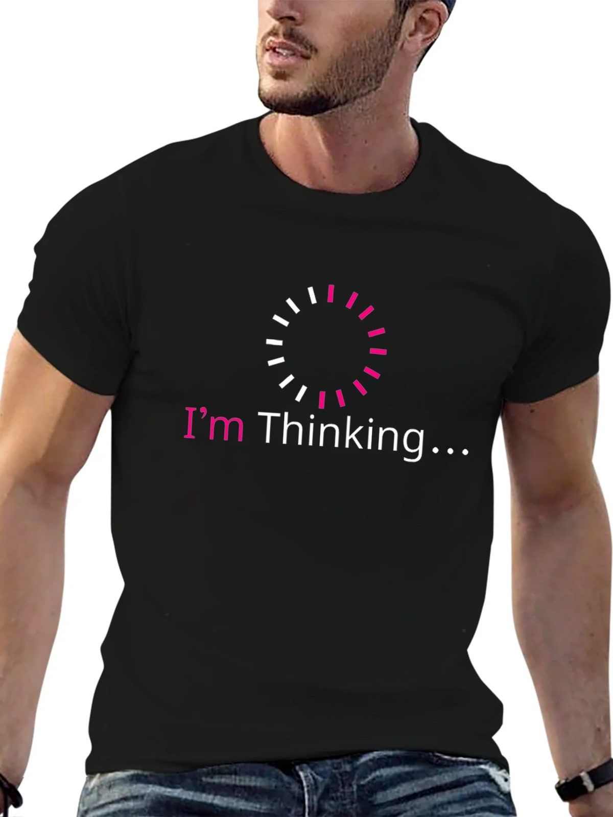 Im Thinking... Mens Graphic Tee product image 9