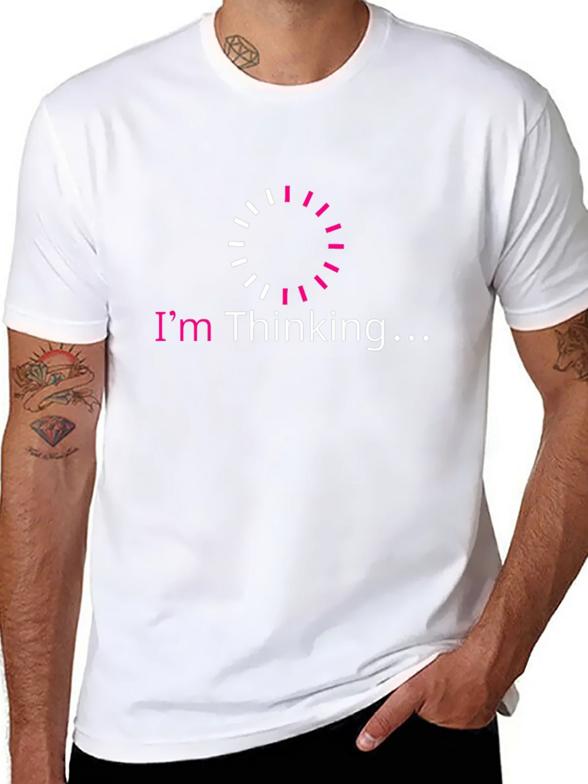 Im Thinking... Mens Graphic Tee product image 10