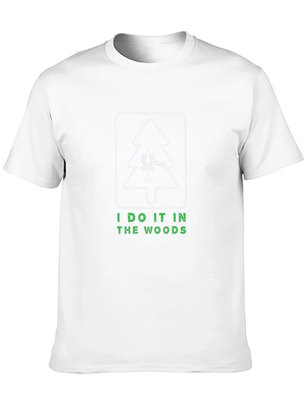 I Do It In The Woods Disc Golf T-Shirt product image 12