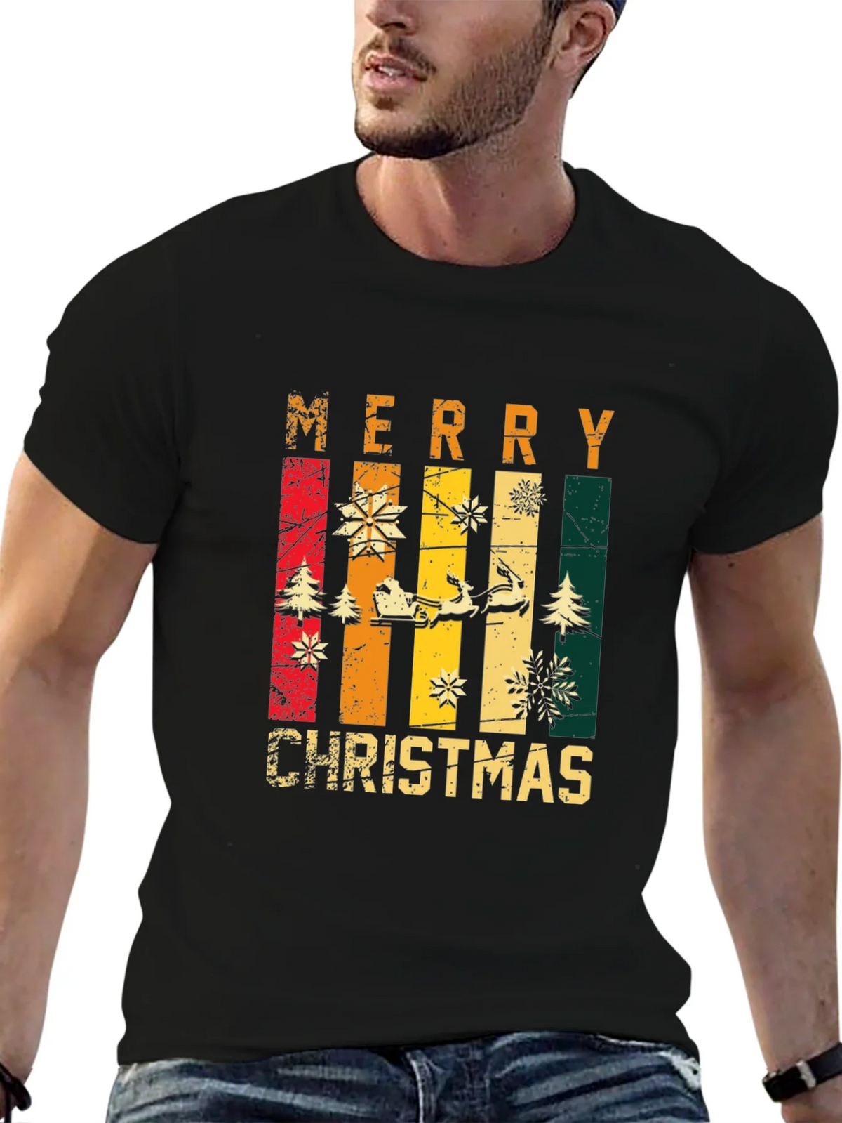 Merry Christmas Graphic Tee - Holiday Style! product image 6
