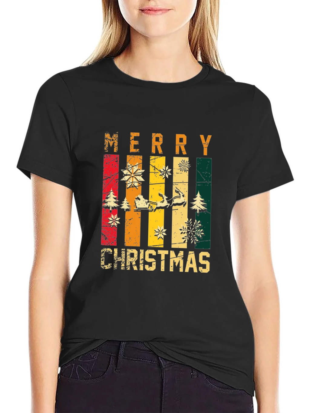 Merry Christmas Graphic Tee - Holiday Style! product image 2