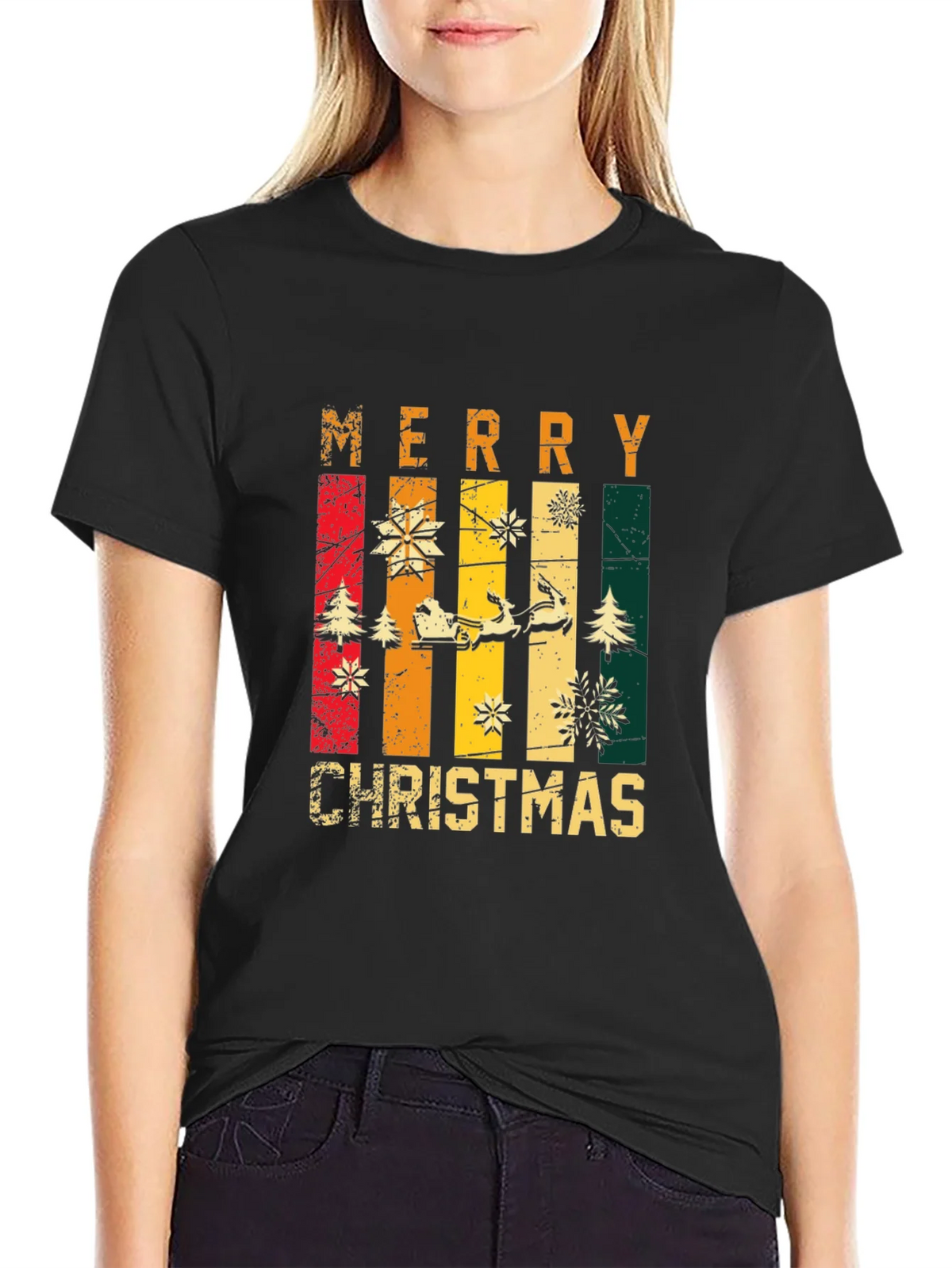 Merry Christmas Graphic Tee - Holiday Style! product image 2