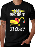 I Dig Being The Big Sister T-Shirt product image 1