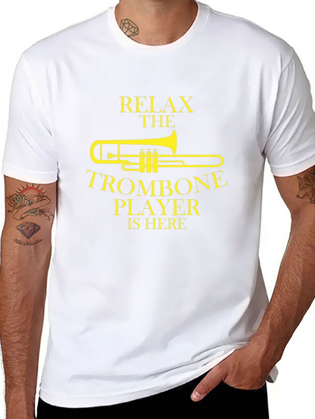 Relax Trombone Player T-Shirt product image 2