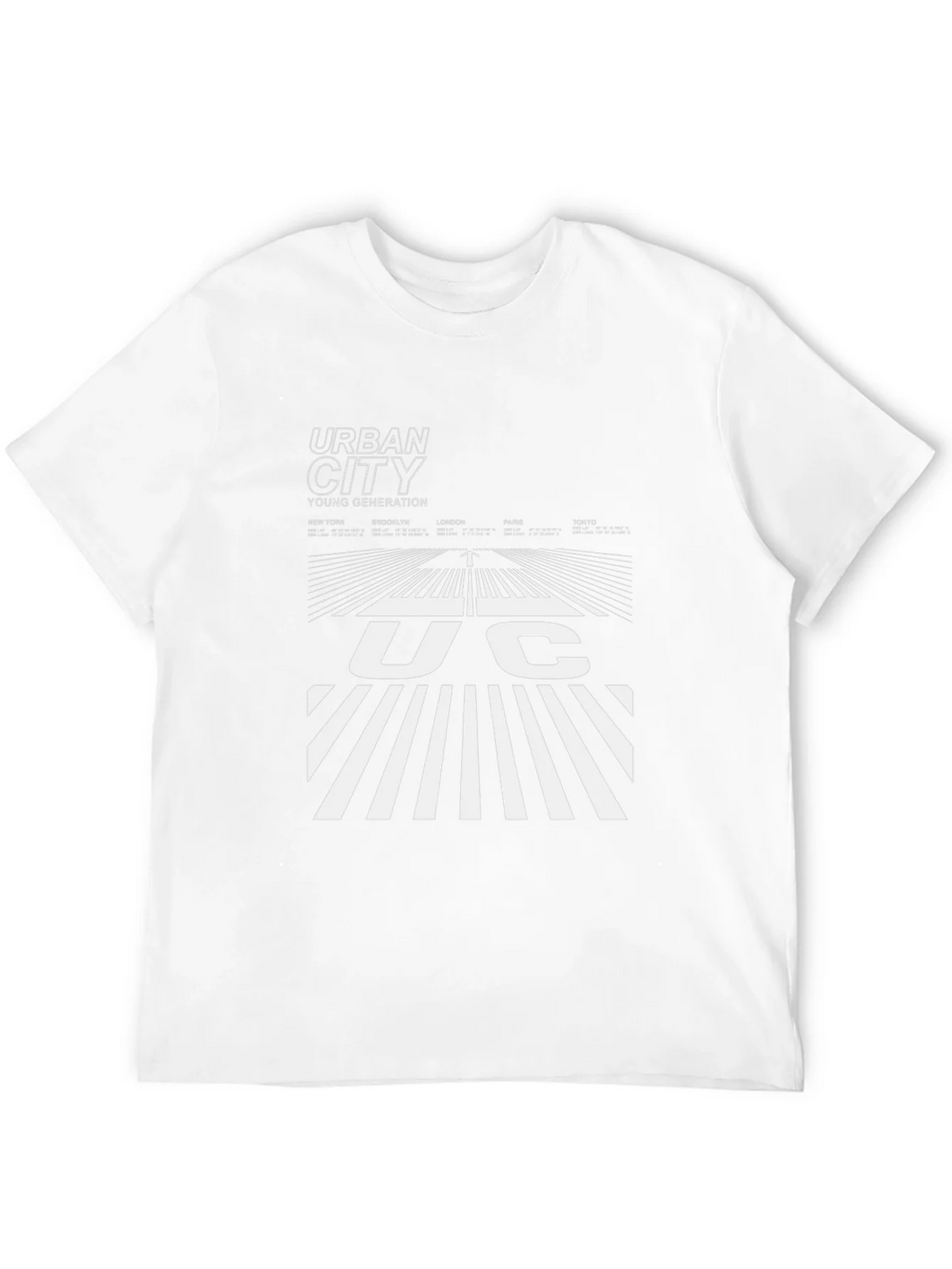 Urban City Graphic Tee - Black Cotton Blend product image 3