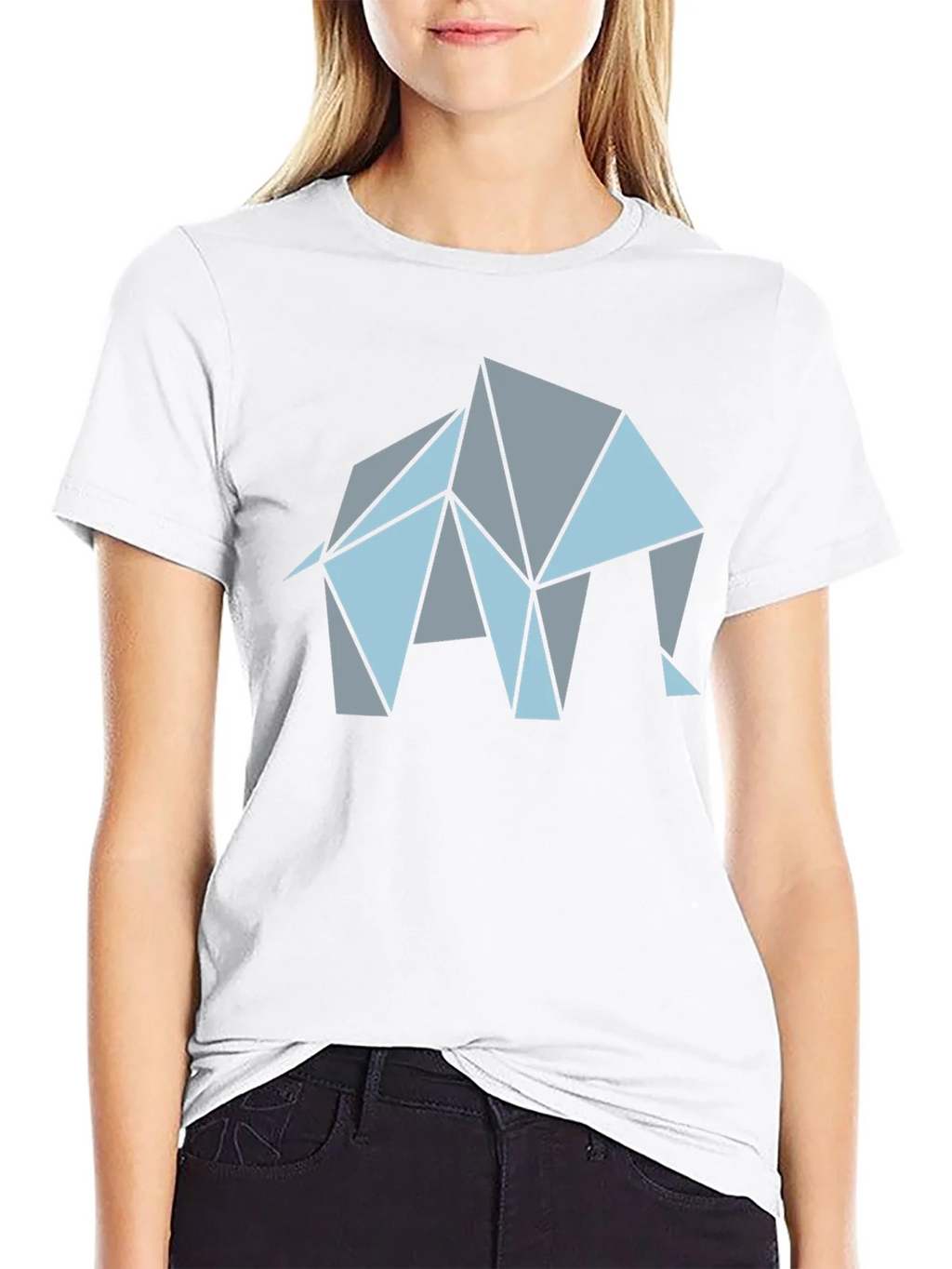 Geometric Elephant Graphic T-Shirt product image 11