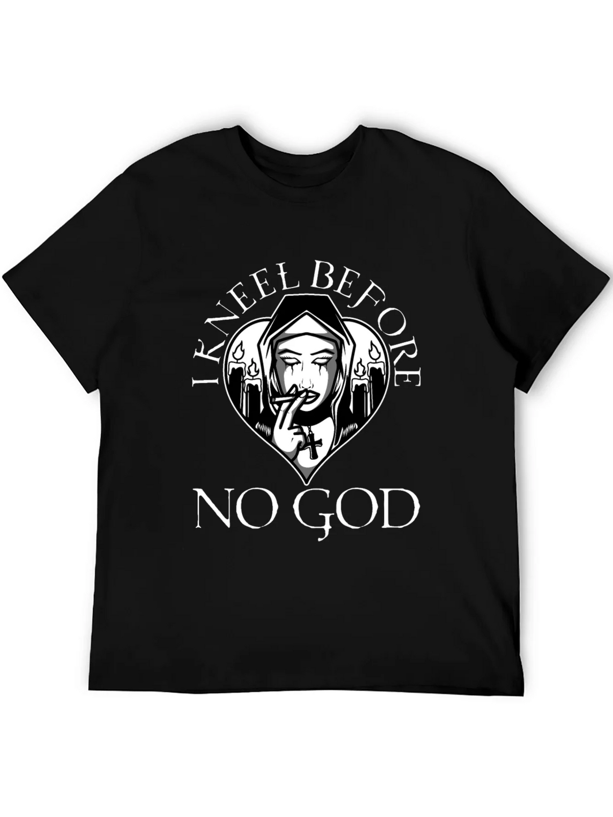 I Kneel Before No God T-Shirt product image 8