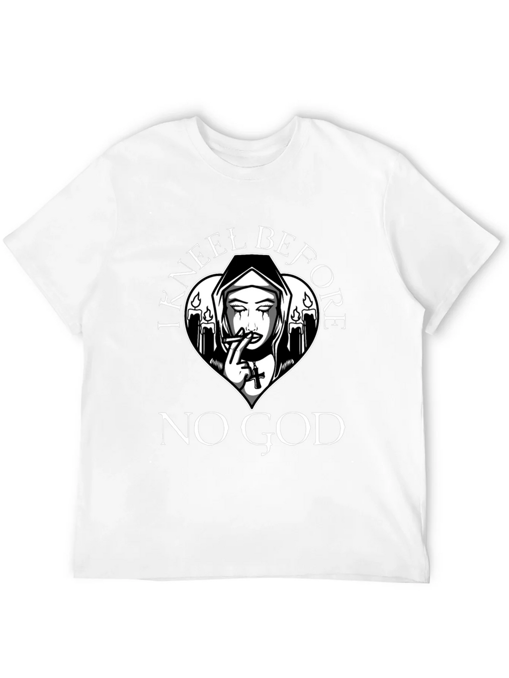 I Kneel Before No God T-Shirt product image 3