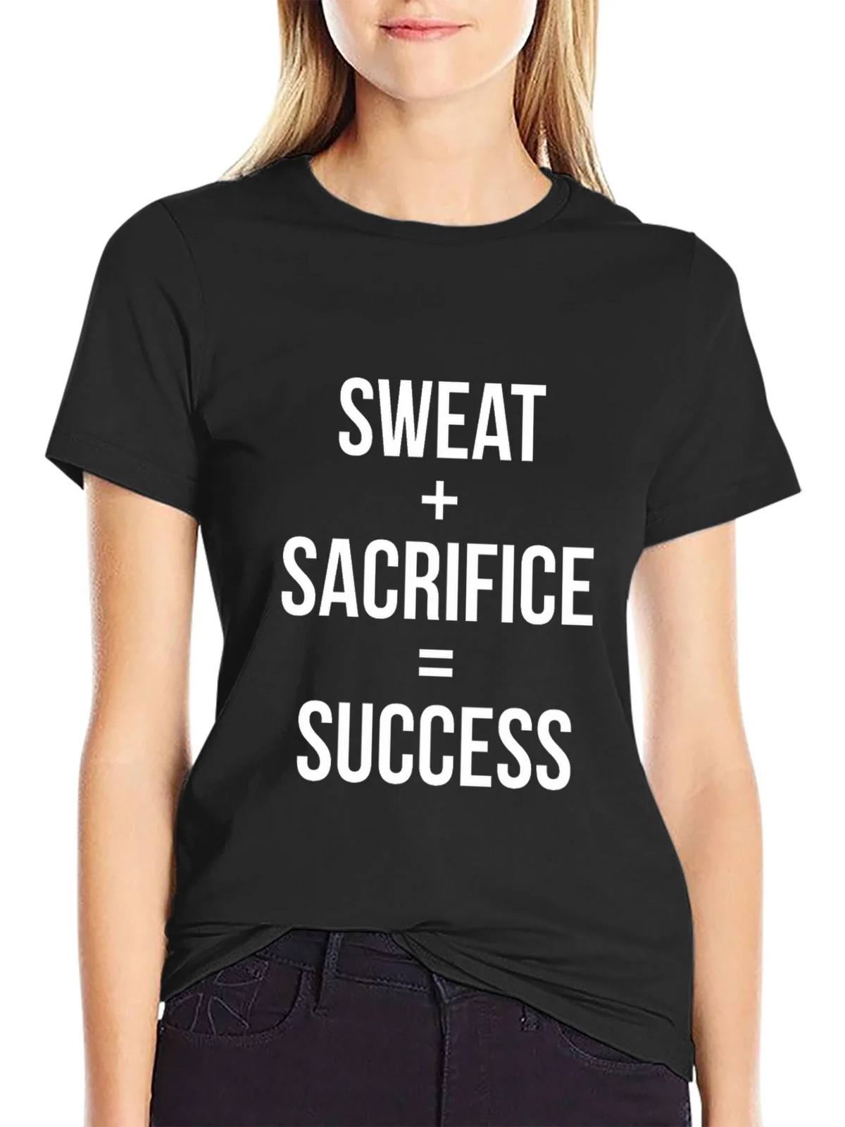 Motivational Sweat Sacrifice Success Graphic T-Shirt product image 5