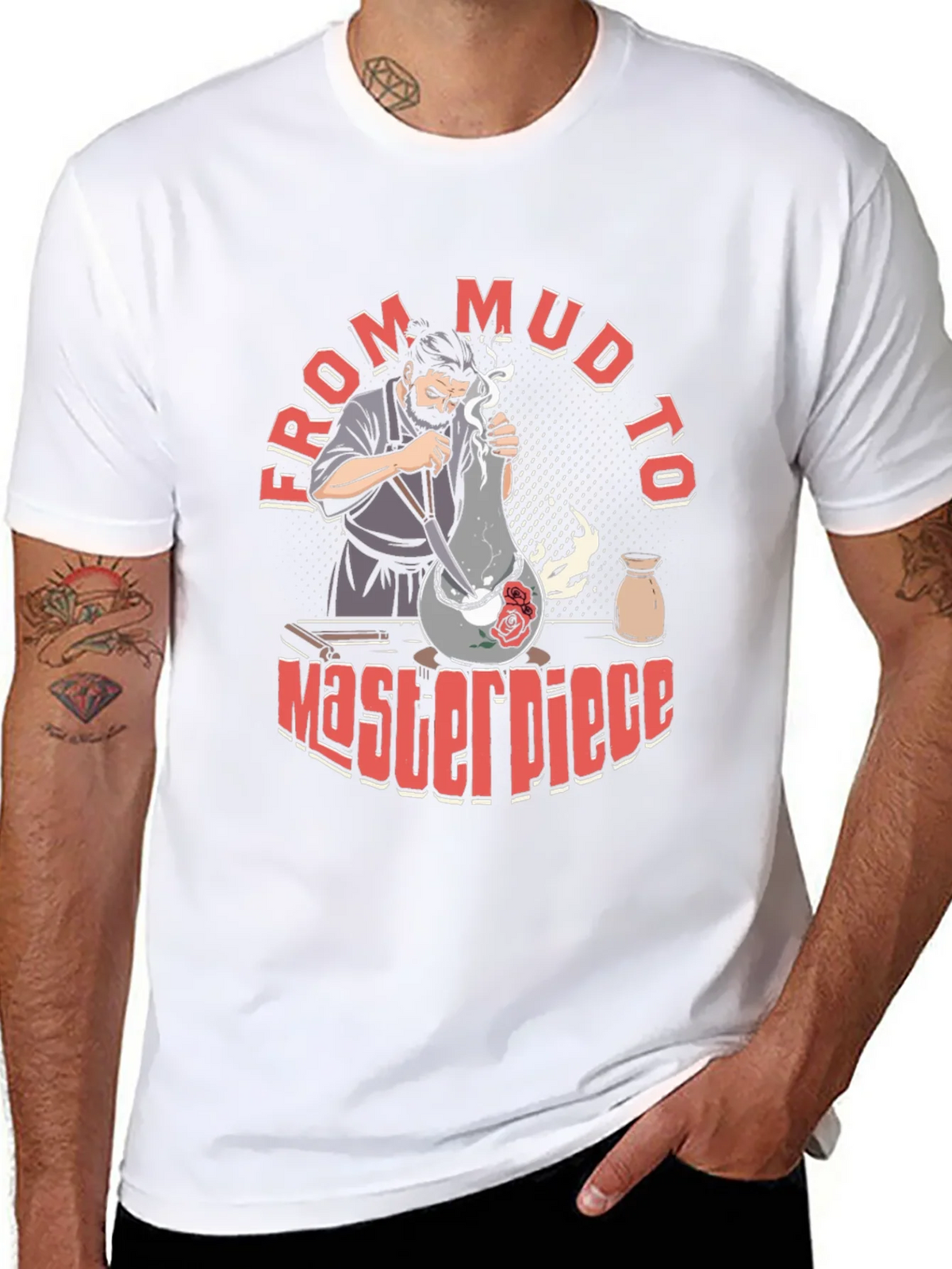 Artisan Pottery T-Shirt: From Mud To Masterpiece product image 10