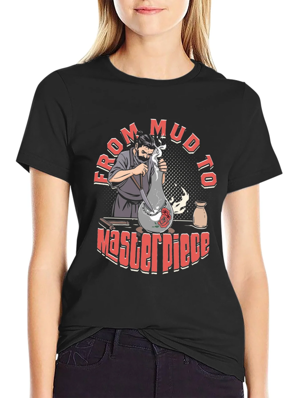 Artisan Pottery T-Shirt: From Mud To Masterpiece product image 5