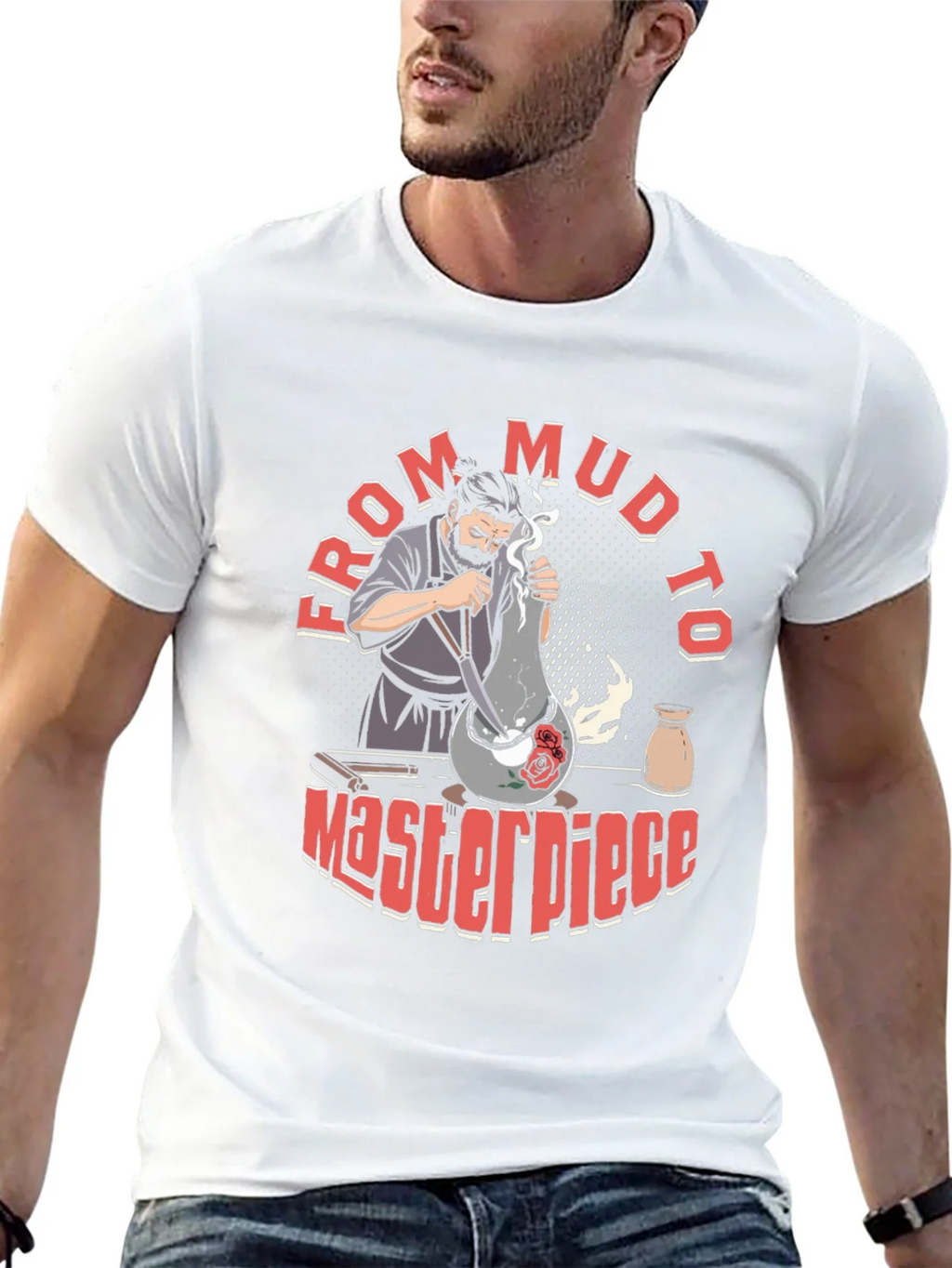 Artisan Pottery T-Shirt: From Mud To Masterpiece product image 4
